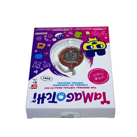 Tamagotchi Stained Glass Autumn 2025 Chase Variant SEALED Limited Rare Gen 1 - Picture 3 of 10